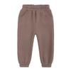 Kids Brushed Fleece Active Pants Child Thick Cotton Jogger Elastic Waist Pocket Sweatpants Solid Long Trousers view 1
