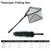 KOMCLUB Floating Fishing Net,70.8 Inch Collapsible Fishing Net for Fish with Telescopic Rod Handle Rubber Coated Landing Net for Easy Catch & Release Kids Saltwater and Freshwater Use view 2