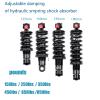 LYYCX Rear Shock Absorber 2 System Spring Shock Adjustable Damping Cycling Parts Components 125mm/150mm/165mm/190mm (Color : 250lbs, Size : 190mm) view 2
