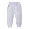Kids Brushed Fleece Active Pants Child Thick Cotton Jogger Elastic Waist Pocket Sweatpants Solid Long Trousers view 1