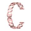 Compatible with Fitbit Luxe Band Adjustable Stainless Steel Parker Link Bracelet Replacement Wristbands Classy Dressy Straps for Luxe Accessories for Women(RosePink) view 3