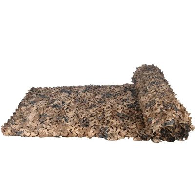 BcofoA Outdoor Camouflage NetsCamo Netting for Hunting Blind Shooting Military Theme Party DecorationsArmy Sunshade Mesh Great for Car Cover (Color : Desert, Size : 25M/6.616.4ft)