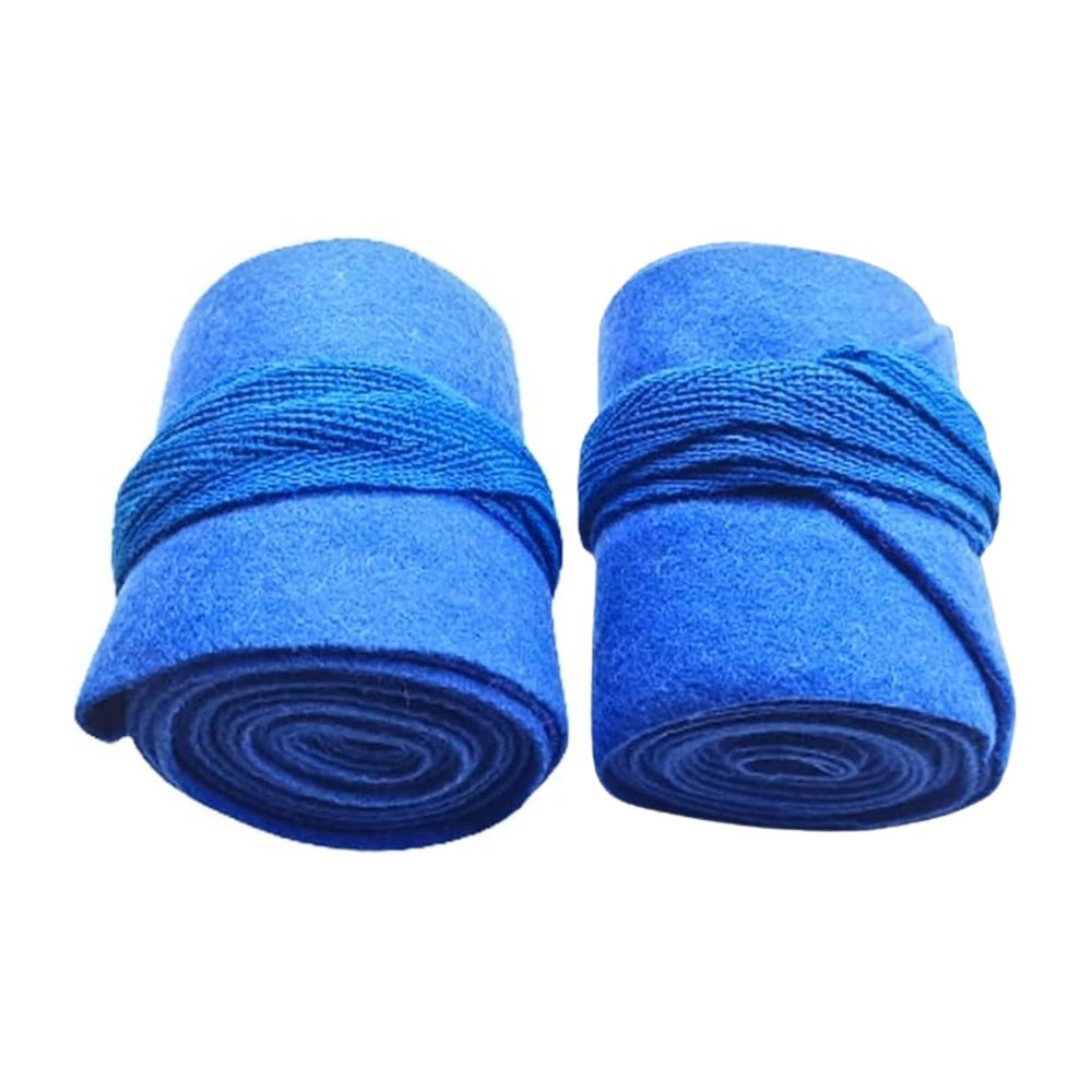warreplica British WW1 Long Putties. Puttees|Medieval SCA LARP Reenactment Viking Wool Leg Wraps-Horizon Blue 96 inch|Norse Warrior Costume Accessory|Leg Bindings for Cosplay & Reenactment