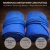 warreplica British WW1 Long Putties. Puttees|Medieval SCA LARP Reenactment Viking Wool Leg Wraps-Horizon Blue 96 inch|Norse Warrior Costume Accessory|Leg Bindings for Cosplay & Reenactment view 4
