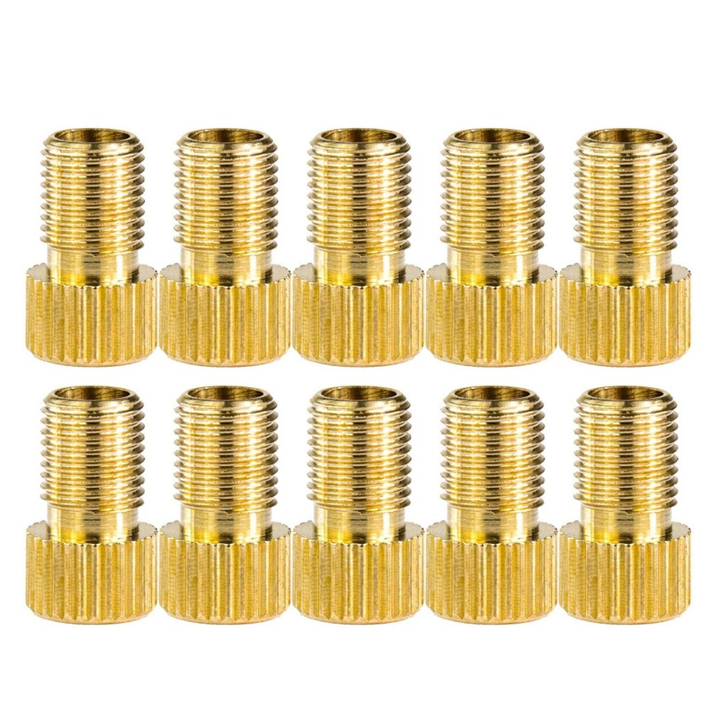 Bicycle Accessories Bicycle Valve Adapter DV,for SV to AV (Car Valve) with Rin Bike Accessories 1/2/3/4/5/6PCS Bike Parts (Color : 6PCS)