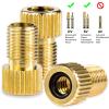 Bicycle Accessories Bicycle Valve Adapter DV,for SV to AV (Car Valve) with Rin Bike Accessories 1/2/3/4/5/6PCS Bike Parts (Color : 6PCS) view 2