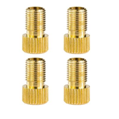 Bicycle Accessories Bicycle Valve Adapter DV,for SV to AV (Car Valve) with Rin Bike Accessories 1/2/3/4/5/6PCS Bike Parts (Color : 4PCS)