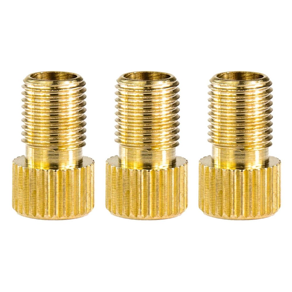 Bicycle Accessories Bicycle Valve Adapter DV,for SV to AV (Car Valve) with Rin Bike Accessories 1/2/3/4/5/6PCS Bike Parts (Color : 3PCS)