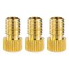 Bicycle Accessories Bicycle Valve Adapter DV,for SV to AV (Car Valve) with Rin Bike Accessories 1/2/3/4/5/6PCS Bike Parts (Color : 3PCS) view 1