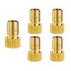 Bicycle Accessories Bicycle Valve Adapter DV,for SV to AV (Car Valve) with Rin Bike Accessories 1/2/3/4/5/6PCS Bike Parts (Color : 5PCS) view 1