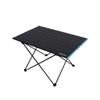 UNISTRENGH Foldable Camping Table Portable Camping Side Tables Ultralight Waterproof Aluminum Alloy Table Top with Carrying Bag for Picnic Camp Beach Outdoor BBQ Cooking (Black-Large) view 1