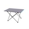 UNISTRENGH Foldable Camping Table Portable Camping Side Tables Ultralight Waterproof Aluminum Alloy Table Top with Carrying Bag for Picnic Camp Beach Outdoor BBQ Cooking (Black-Large) view 4