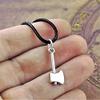 2Pcs Fire Axe Necklace, Firefighter Necklace, Axe Jewelry view 3
