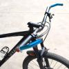 1 Pair Bike Bar End Handlebar Aluminum Alloy Grips, Mountain Bike Road Bicycle Handlebar Bar End Tool for 0.9in/22.2mm Road MTB Cover Handle Cycling Accessories(Blue) view 3