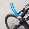 1 Pair Bike Bar End Handlebar Aluminum Alloy Grips, Mountain Bike Road Bicycle Handlebar Bar End Tool for 0.9in/22.2mm Road MTB Cover Handle Cycling Accessories(Blue) view 4