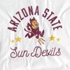 ASU Sun Devils Arizona State Official Sun Devils Women's T Shirt,White, 2X-Large view 2