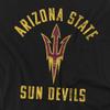ASU Sun Devils Arizona State Official Sun Devils Logo Unisex Youth T Shirt,Black, Medium view 2