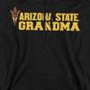 ASU Sun Devils Arizona State Official Grandma Unisex Adult Pull-Over Hoodie,Black, X-Large view 2