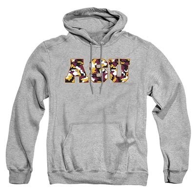ASU Sun Devils Arizona State Official Camo Unisex Adult Pull-Over Hoodie,Athletic Heather, 2X-Large