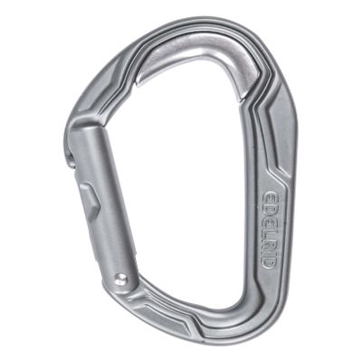 EDELRID Bulletproof Non-Locking Carabiner - Slate Straight Gate