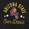 ASU Sun Devils Arizona State Official Sun Devils Women's T Shirt,Black, Small view 2