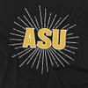 ASU Sun Devils Arizona State Official Burst Unisex Adult T-Shirt, Black, 5X-Large view 2