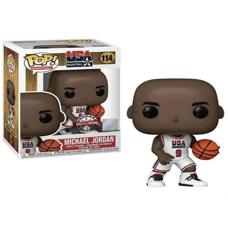 Funko POP NBA:Legends-MichaelJordan(1992 Team USA White Uniform