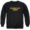 ASU Sun Devils Arizona State Official Mom Unisex Adult Crewneck Sweatshirt,Black, Small view 1