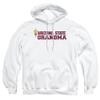 ASU Sun Devils Arizona State Official Grandma Unisex Adult Pull-Over Hoodie,White, X-Large view 1
