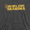 ASU Sun Devils Arizona State Official Grandma Unisex Adult Pull-Over Hoodie,Charcoal, X-Large view 2