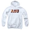 ASU Sun Devils Arizona State Official Tie-Dye Unisex Youth Pull-Over Hoodie,White, Large view 1