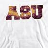 ASU Sun Devils Arizona State Official Tie-Dye Unisex Youth Pull-Over Hoodie,White, Large view 2