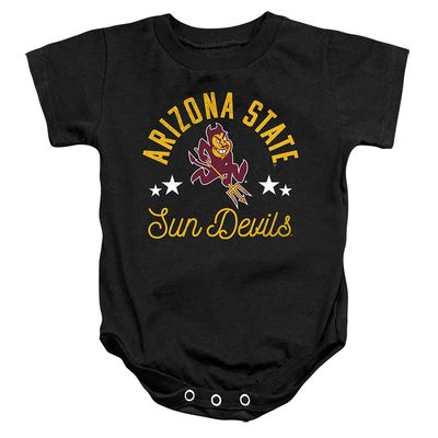 ASU Sun Devils Arizona State Official Sun Devils Unisex Infant Snap Suit for Baby,Black, 18 Months