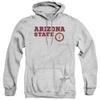 ASU Sun Devils Arizona State Official Block Text Unisex Adult Pull-Over Hoodie,Athletic Heather, 2X-Large view 1