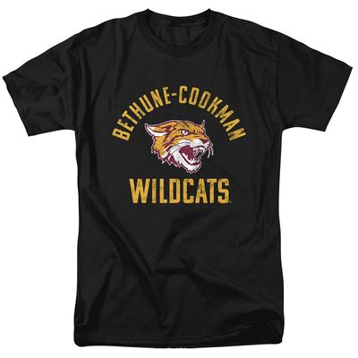 Bethune-Cookman University Official Wildcats Logo Unisex Adult T-Shirt, Wildcats Logo, 5X-Large