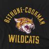 Bethune-Cookman University Official Wildcats Logo Unisex Adult T-Shirt, Wildcats Logo, 5X-Large view 2