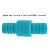 3/4 inch Check Valve, Marine Boat Bilge Pump Hose in-line one way, Non Return view 2