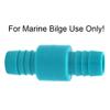 3/4 inch Check Valve, Marine Boat Bilge Pump Hose in-line one way, Non Return view 3