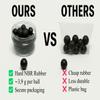 100 x Premium Quality .68 Caliber Hard Rubber Balls 3.9 gr. Heavy Powerballs Paintballs for Self & Home Defense Pistols view 4