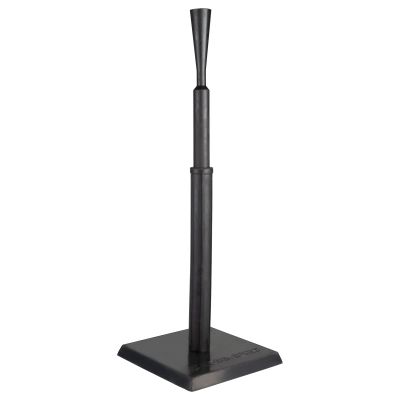 CHAMPRO MVP Rubber Batting Tee 2, Adjustable Height, for Training and Performance Improvement, Black