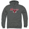 Marist College Official Stacked Unisex Adult Pull-Over Hoodie,Charcoal, Small view 1