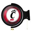 Cincinnati Bearcats: Round Rotating Lighted Wall Sign - College Decor for Home, Game Room, Fan Cave & Garage - USA Made view 1