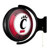 Cincinnati Bearcats: Round Rotating Lighted Wall Sign - College Decor for Home, Game Room, Fan Cave & Garage - USA Made view 2