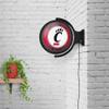 Cincinnati Bearcats: Round Rotating Lighted Wall Sign - College Decor for Home, Game Room, Fan Cave & Garage - USA Made view 4