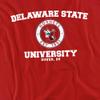 Delaware State University Official Circle Logo Unisex Adult T-Shirt, Circle Logo, 4X-Large view 2