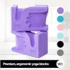 WRISTBuddy Yoga Blocks 2-Pack (Left + Right)  Ergonomic, Hand-Shaped EVA Blocks for Wrist Relief & Better Grip | Doctor-Designed Support for Yoga, Pilates, Handstands, Push-Ups & Rehab view 2