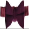 Isaac Mizrahi boys Isaac Mizrahi Boy's Solid Velvet Bowtie Necktie, Burgundy, 4 US