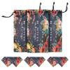 3 Pcs Microfiber Case Pouch Bags Glasses Sunglasses Cases with 3 Pcs Matching Cleaning Cloths view 1