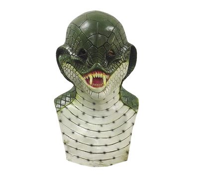 Latex Animal Snake Mask Creepy Costume Novelty Halloween Costume Party fancy dress adult sized Scary Fun Gorilla Monkey