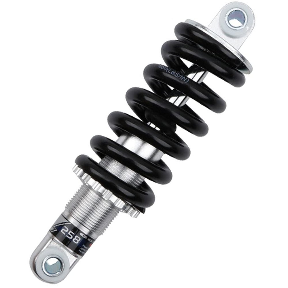 LYYCX Metal Rear Suspension Bumper Spring Shock Absorber Damper Bile after Pressure 150mm(5.9") 165mm(6.5") for Downhill Road Bike (Color : 150mm/400lbs)